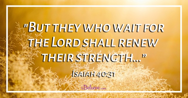 Isaiah 40:31 Scripture card