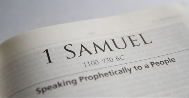 1 Samuel Bible page