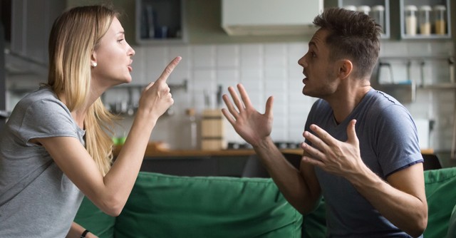 couple arguing
