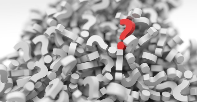 Question marks