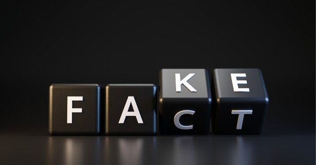 Blocks saying FACT and FAKE, what the antichrist will look like