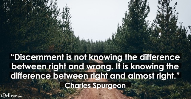 Bible Verses about Discernment
