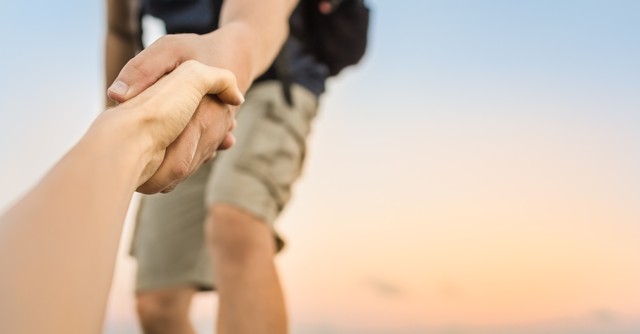 Offering a helping hand