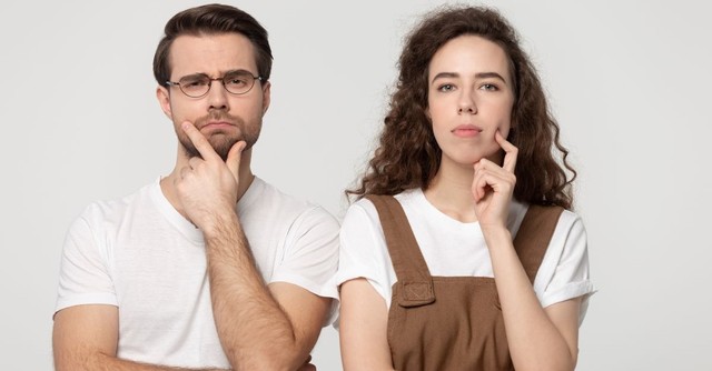 couple thinking