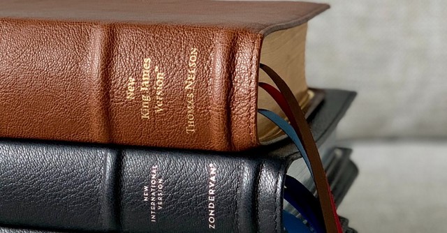 Stack of bibles