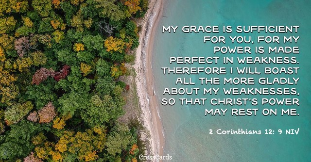 2 Corinthians 12:9 Scripture verses