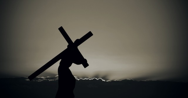 Jesus carrying the cross