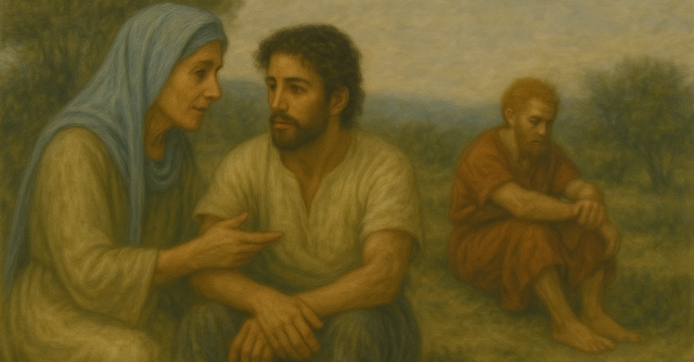 Rebeckah Jacob and Esau Bible characters parenting