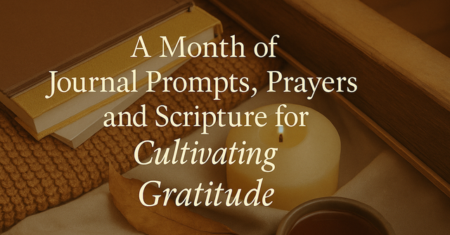 30 day journal gratitude