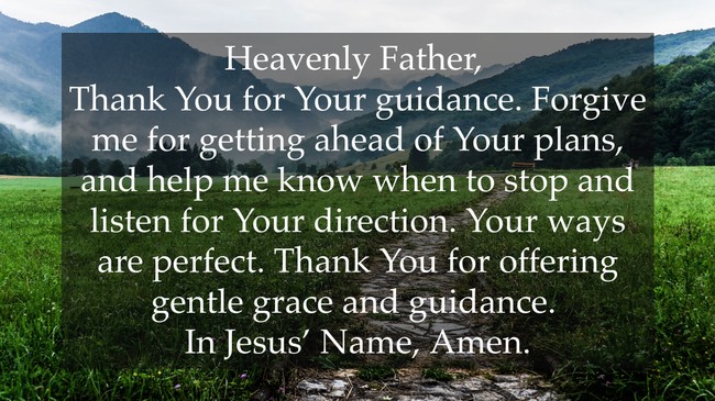 10 Prayers for Guidance - Ask God for Help