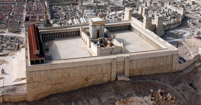 view of temple in jerusalem, what is the third temple?