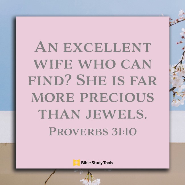 Learning from the Proverbs 31 Woman - Your Daily Bible Verse - May 21 ...