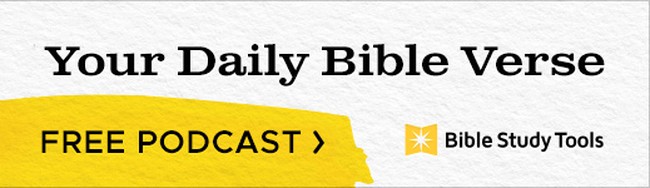 Your daily bible verse banner ad