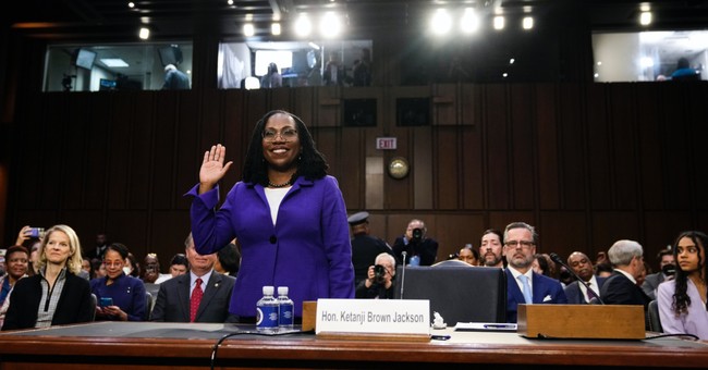 Ketanji Brown Jackson, Jackson at day one of her confirmation hearing