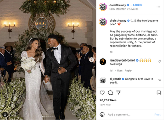 Sydney McLaughlin got married over the weekend - On3