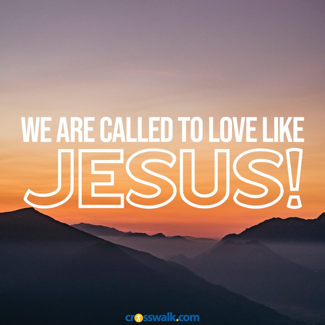 love like jesus scripture