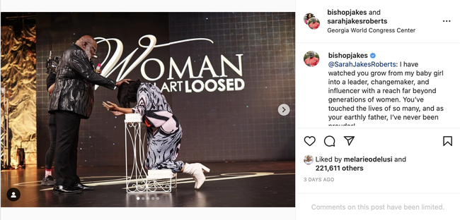 T.D. Jakes anoints his daughter