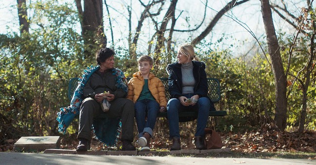 Cindy and Phillip in a park