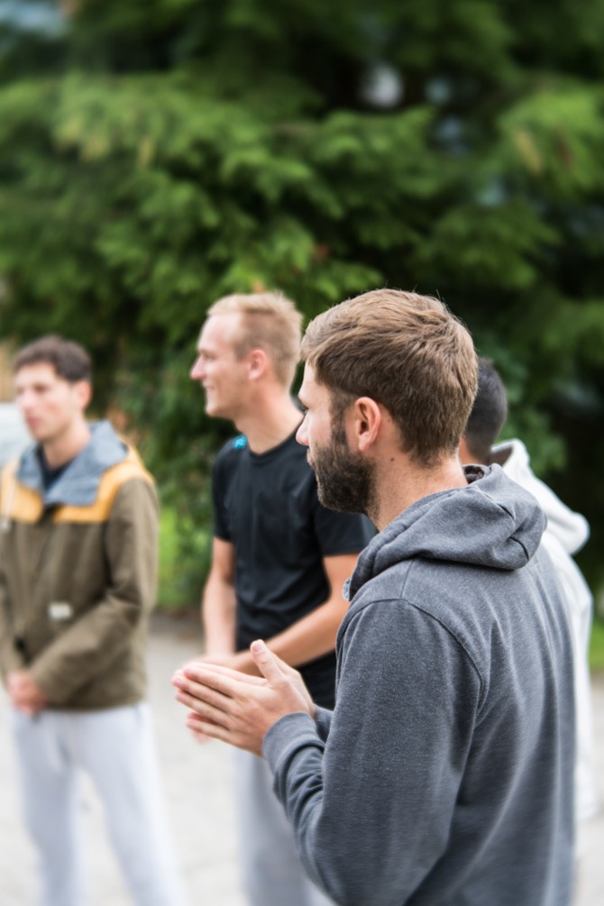 Group of Men talking