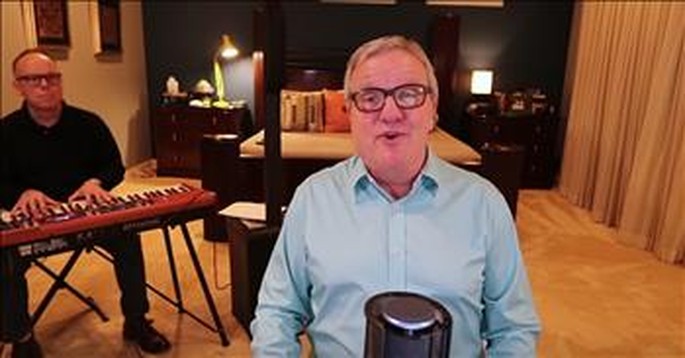 Mark Lowry Sings 'There Is Hope' While Brother Plays Piano