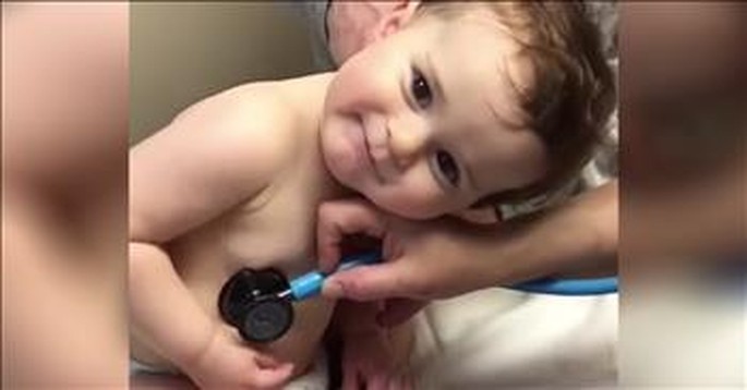 Toddler Rests His Head On Nurse's Hand And The Moment Goes Viral