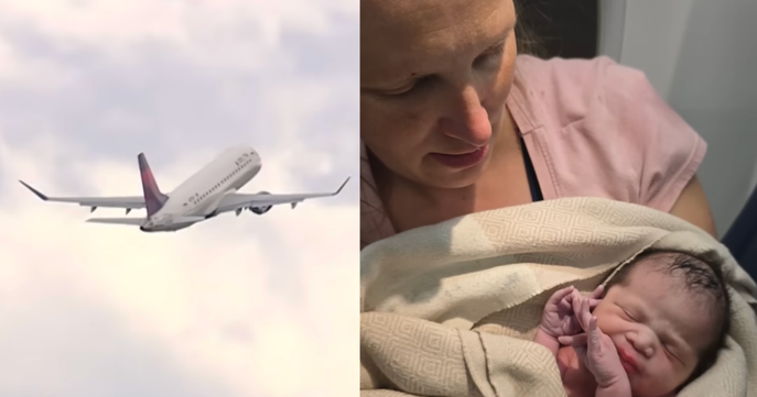 Woman Gives Birth to Baby On Airplane With the Help of Passengers