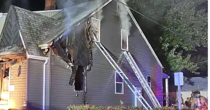 He Saw His Neighbor Trapped by a House Fire, and Rushed In Without Even Stopping for Shoes 