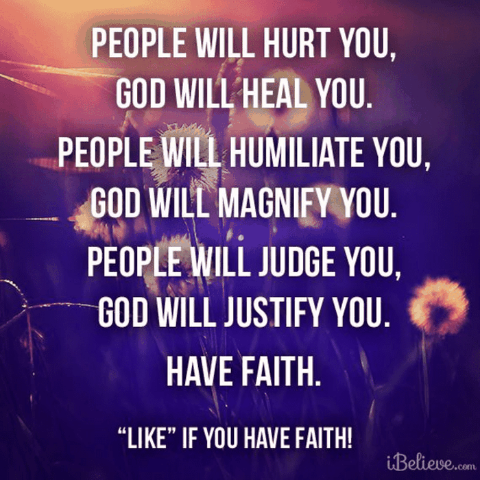Have Faith. God Will Help You.
