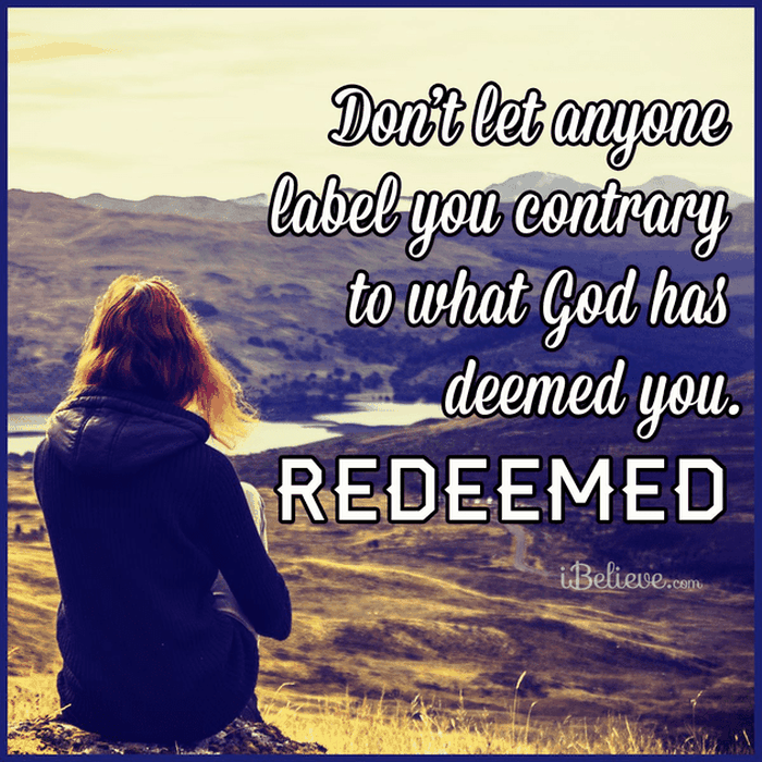 You are Redeemed