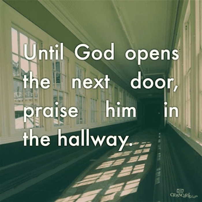 Until God Opens the Next Door