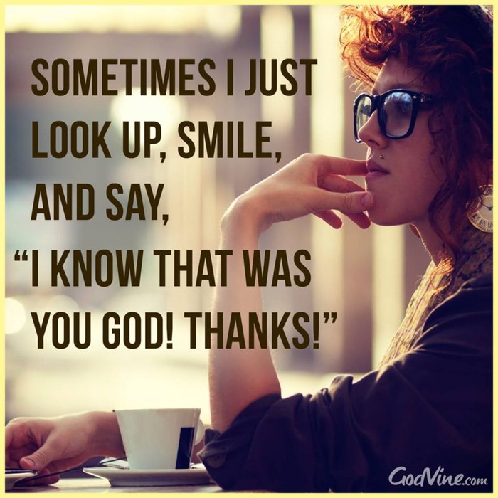 I Know that Was You God, Thanks!