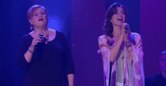 Amy Grant and Sandi Patty - El Shaddai (Live)