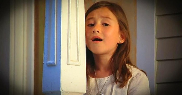 7-Year-Old Sings Chilling Rendition Of 'Amazing Grace'