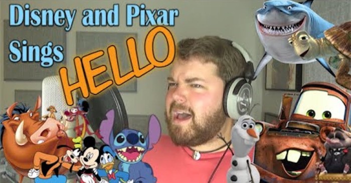 Talented Musician Sings 'Hello' In Our Favorite Disney Voices