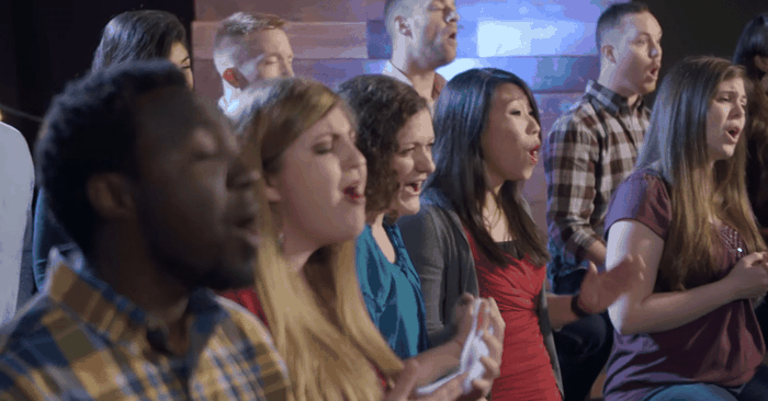 Must-See A Capella Version of "Come Behold the Wondrous Mystery"