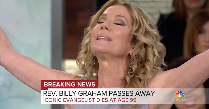 Kathie Lee Gifford Reacts to the Passing of Evangelist Billy Graham