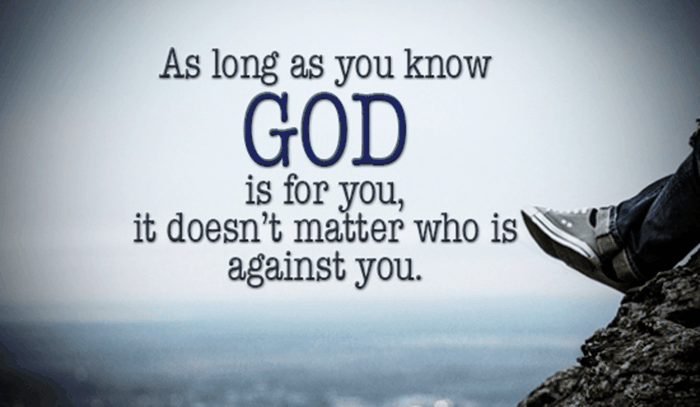 God is for You