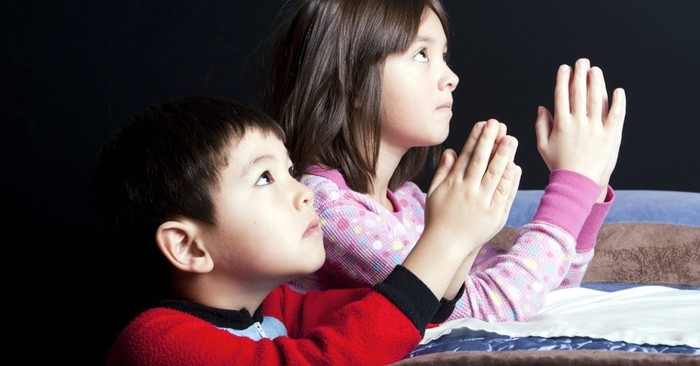 Bedtime Prayers for Children- Simple Words for Kids to Pray Before Sleep