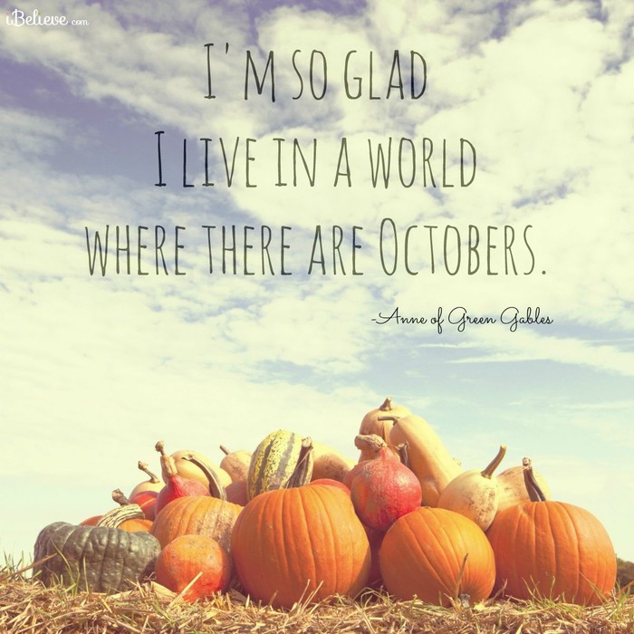 I'm So Glad I Live in a World Where There Are Octobers