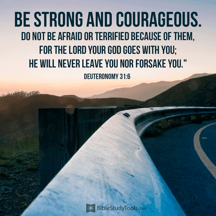 Be Strong and Courageous 