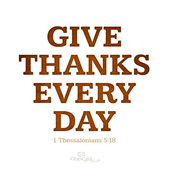 Give Thanks Everyday