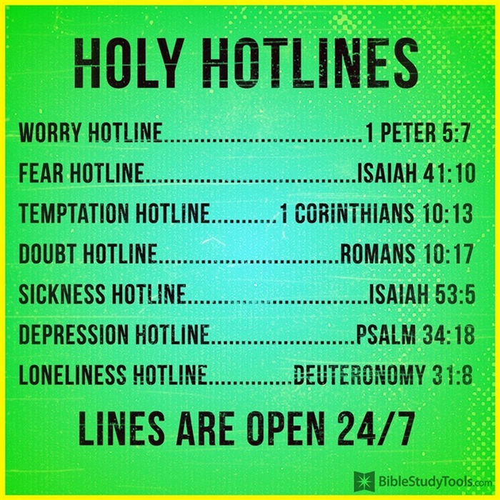 Holy Hotlines - Lines are Open 24/7