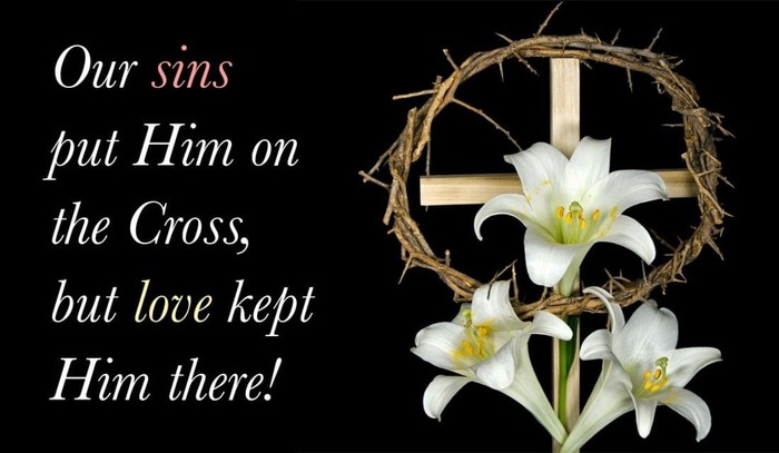 Love Kept Him on the Cross