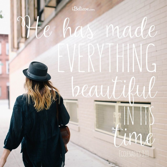 He Has Made Everything Beautiful in its Time