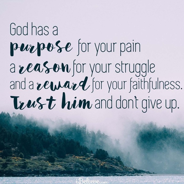 God Has a Purpose for Your Pain