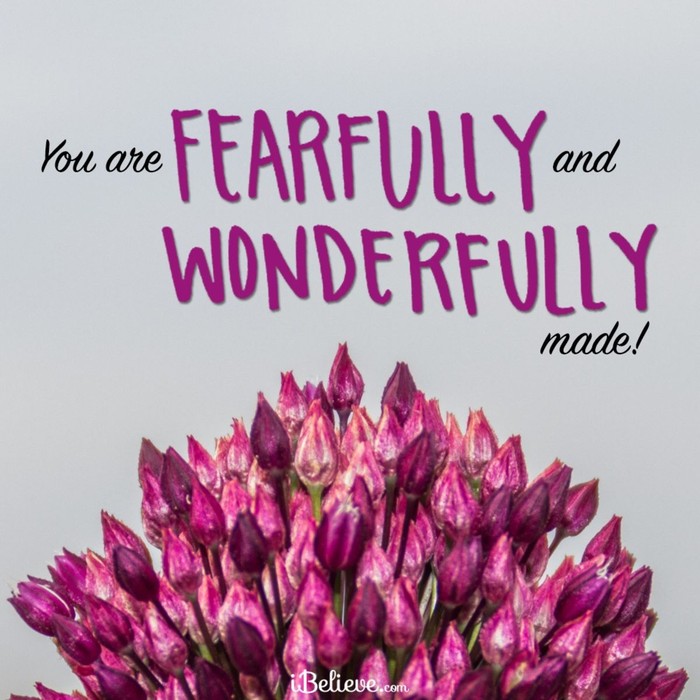 You are Fearfully and Wonderfully Made!
