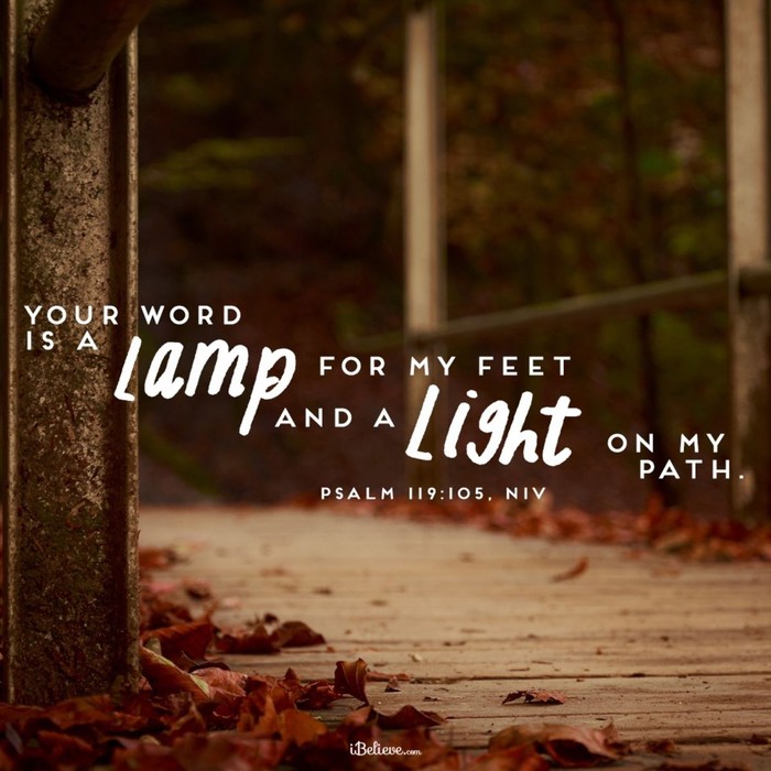 Your Word is a Lamp for My Feet