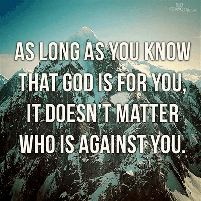 God Is For You!