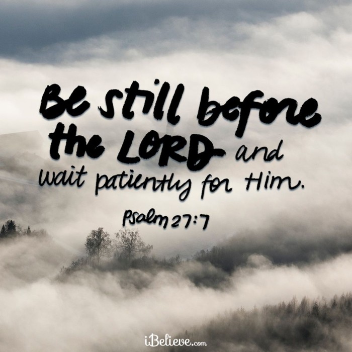 Be Still before the Lord 
