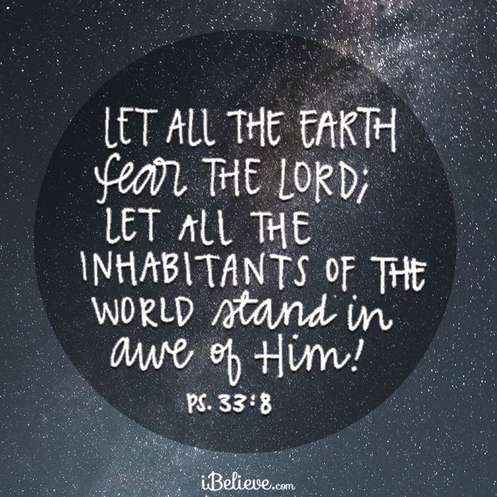 Let All the Earth Fear the Lord!